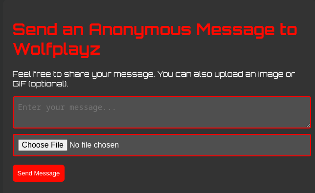 Send message